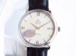 OMEGA Best Edition with 9015 Movement White Dial Cowhide Watch Strap 39.5mm Watch